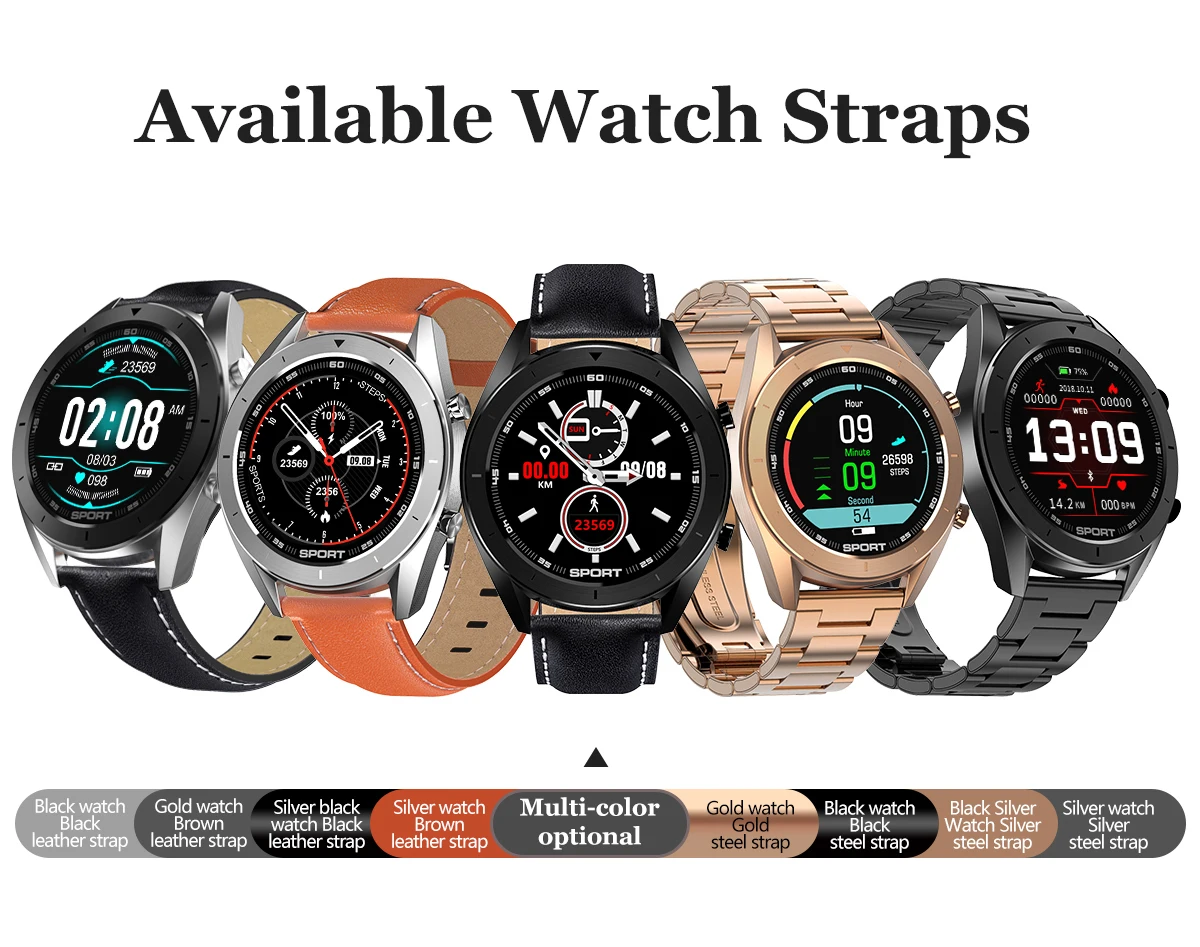 Mostradores de Venda Rastreador de Fitness Bateria de Longa Ip68 à Prova Bluetooth Relógio Masculino Definir Detecção Ecg Dip68 Água Vários Quente Duração Droid Dt99 18 Relógios inteligentes