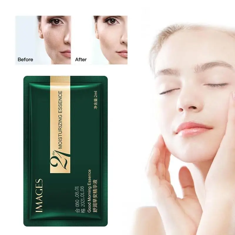 New Hydrating Essence Serum Whitening Face Serum Moisturizing Shrink Pores Anti-aging Wrinkle Lifting Firming Skin Essence 2ml