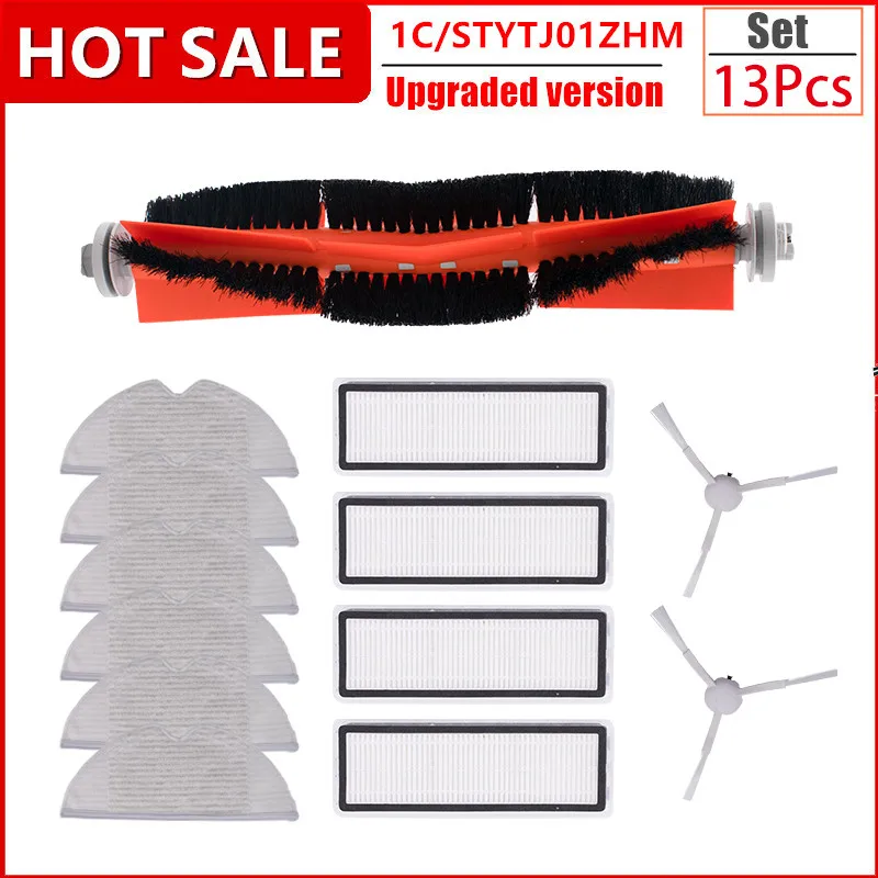 LICHIFIT Ersatzteile Für Dreame F9 Saugroboter - Bürsten, Filter & Wischtücher Set