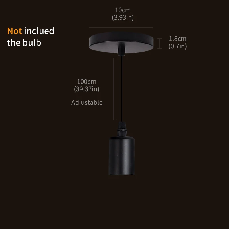 O NOT inclued bulb Скандинавские Ретро подвесные светильники черный Современный Железный минималистичный Лофт клетка комнатный светильник винтажный металлический промышленный художественный подвесной светильник для бара - Цвет корпуса: O NOT inclued bulb