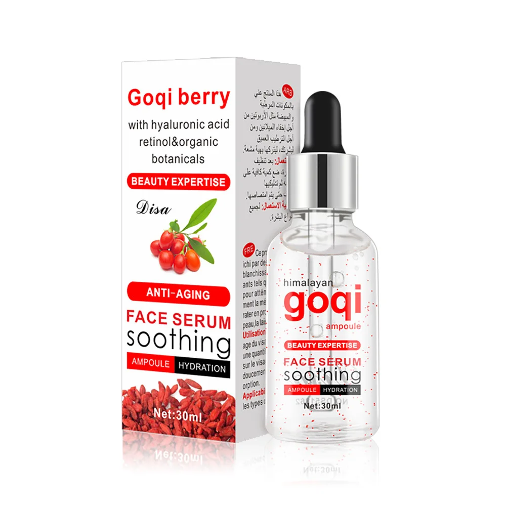 30ml Goji Berry Facial Serum Face Anti-Aging Acne Treatment Whitening Moisturizing Remove Melanin Natural |