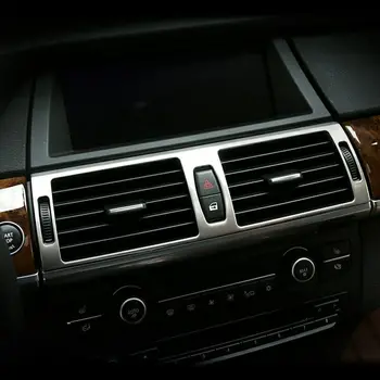 

Center Console Air Conditioner Vents Frame Trim For BMW X5 E70 X6 E71 2008-2014 New High Quality