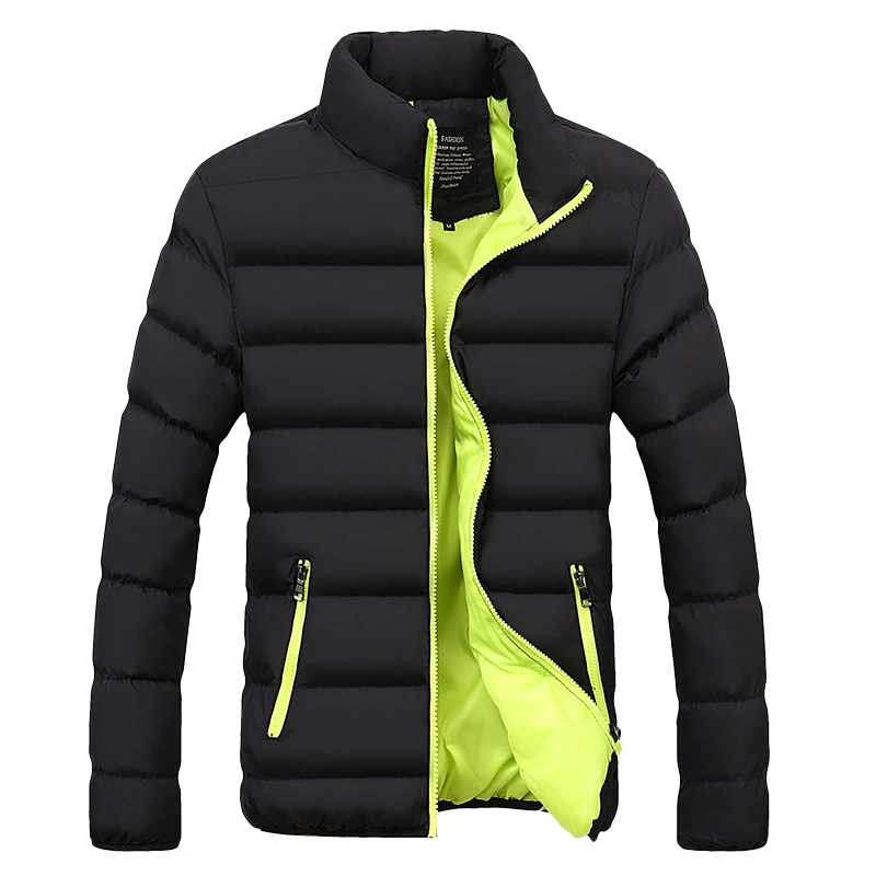 Preise Winter Jacke Männer Kleidung 2019 Solide Farben Ultra licht Parka Herren Jacken Und Mäntel Stehkragen Blase Mantel Puffer jacken