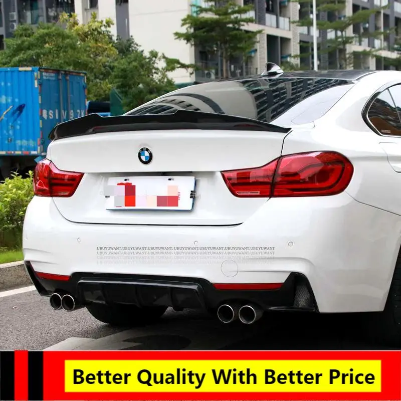Высококачественный задний спойлер UBYUWANT из углеродного волокна для BMW F36 4 серии 4-DR