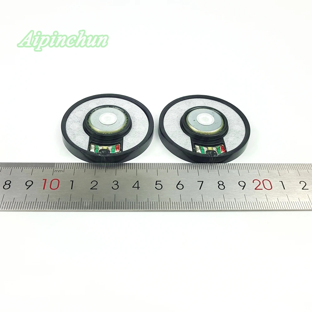 1 пара динамиков титановая Пленка Диаметр драйвера 50 мм 32ohm Замена Ремонт Diy части для монитора гарнитуры