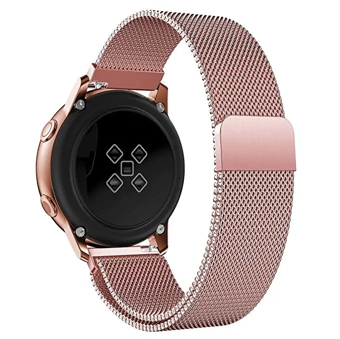 Для Garmin vivoactive3 музыка Миланская Петля из нержавеющей стали сменный Ремешок Браслет для Garmin Forerunner 245 645 ремешок для часов
