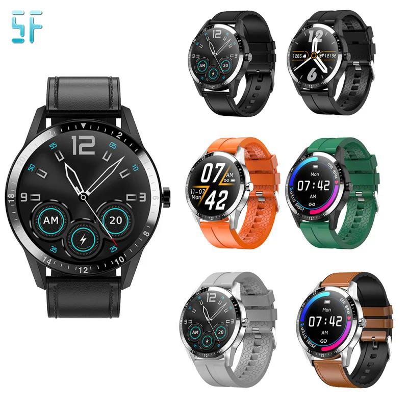 SF G20 1.3 Inch Smart Watch Men Full Touch Fitness Tracker IP67 Waterproof Smartwatch Women Heart Rate Monitor For Android IOS |