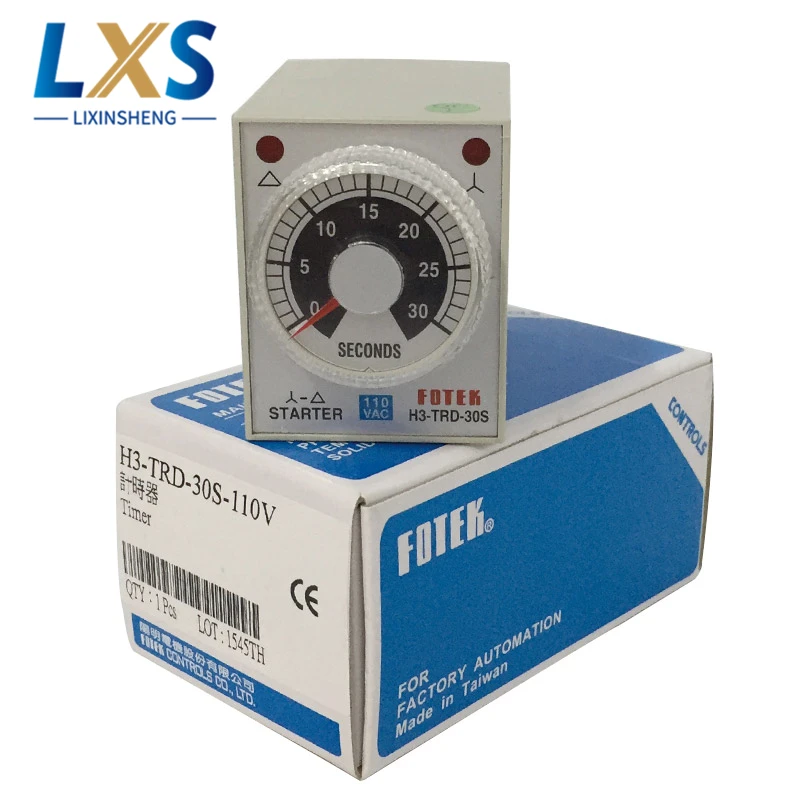 Тайвань Fotek H3 TRD 30S 110 V/220 V multi диапазон на таймер задержки для