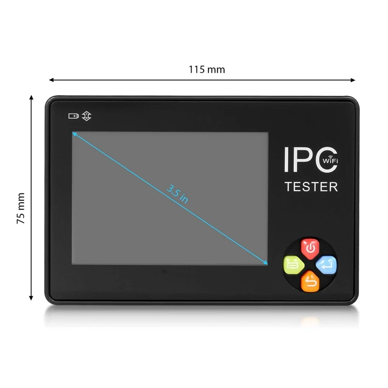 3,5 дюймов Hd Емкостное нажатие на экран Ip камера Система охранного видеонаблюдения тестер с 4K H.265/H.264/Cvbs/Cvi/Tvi/Ahd/Ip обнаружение/быстрое O