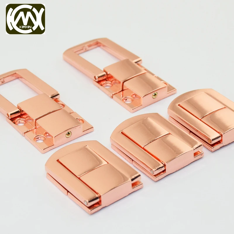 kimxin 10 шт. Высококачественная розовая Золотая Коллекционная коробка с замок из сплава цинка Подходит для# Watch# шкатулка для ювелирных изделий