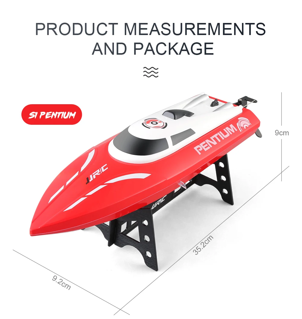 JJRC S1/S2/S3 радиоуправляемая лодка 25 км/ч, высокая скорость 2,4 ГГц, радиоуправляемая лодка, Режим восстановления капиталов, гоночная лодка для детей, электрическая игрушка, радиоуправляемая игрушка