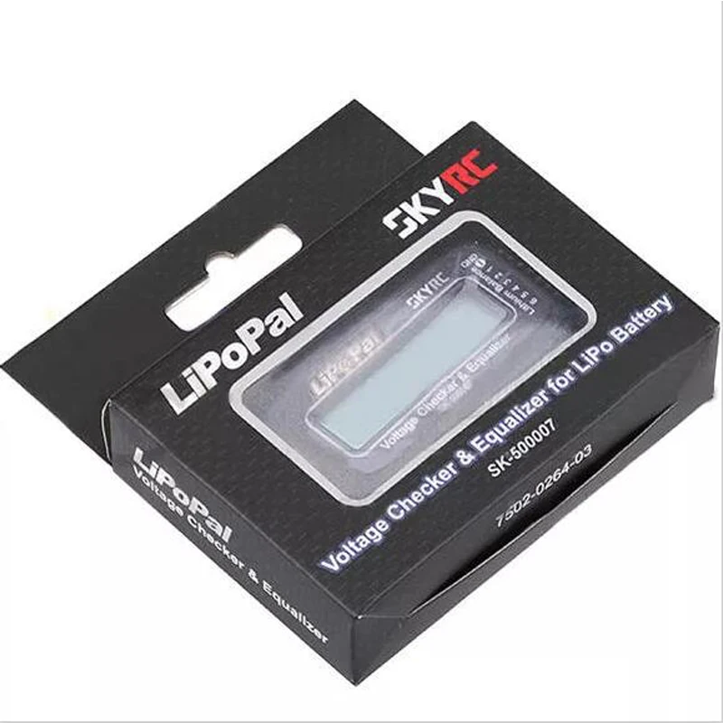 SKYRC LiPoPal проверка напряжения, балансировщик напряжения 2-6S LiPo батарея для SKYRC батареи проверки напряжения