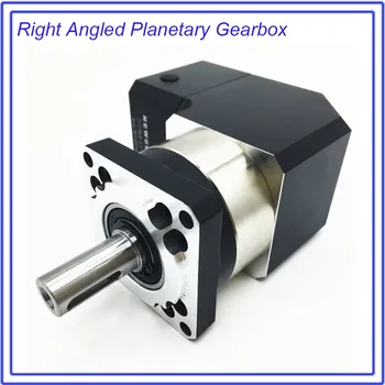 

50 :1 Ratio Corner Right Angled Planetary Reducer Gearbox Turn Reversing Reducer for NEMA24 60mm 200W 400W 600W Servo Motor