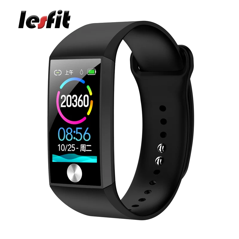 Мужские Смарт-часы Lesfit спортивные цифровые часы женские наручные на Android умные