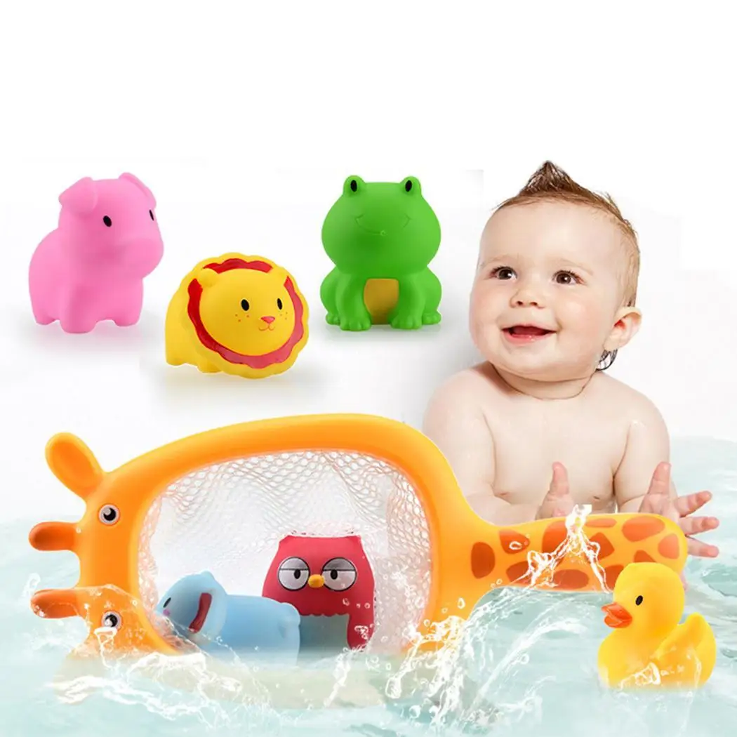 Baby Bath Water Toys Floating Animal Toys Casual Children Shower Toy It's great gift to your child
