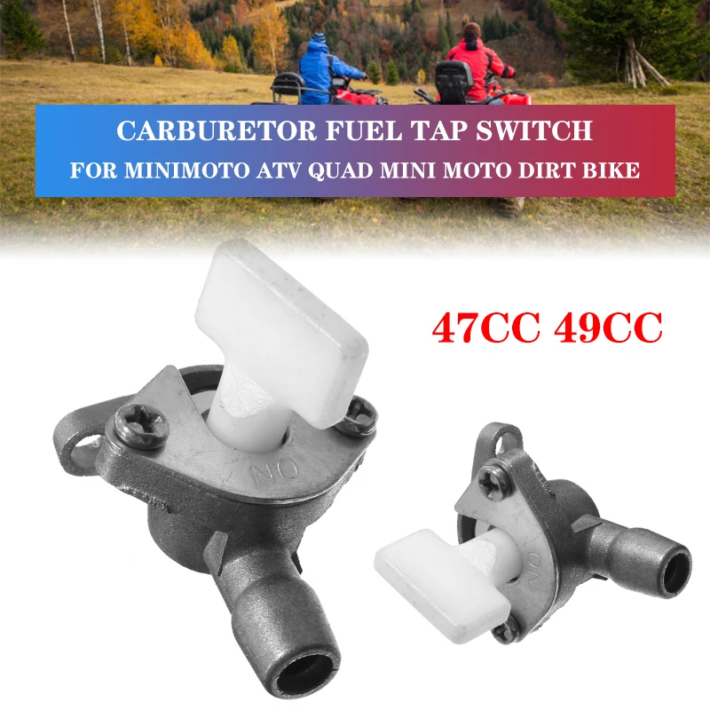 47Cc 49Cc Mini Moto Atv Oil Can Switch Carburatore Interruttore Rubinetto Carburante 47Cc 49Cc Per Minimoto Atv Quad Mini Moto Dirt Bike