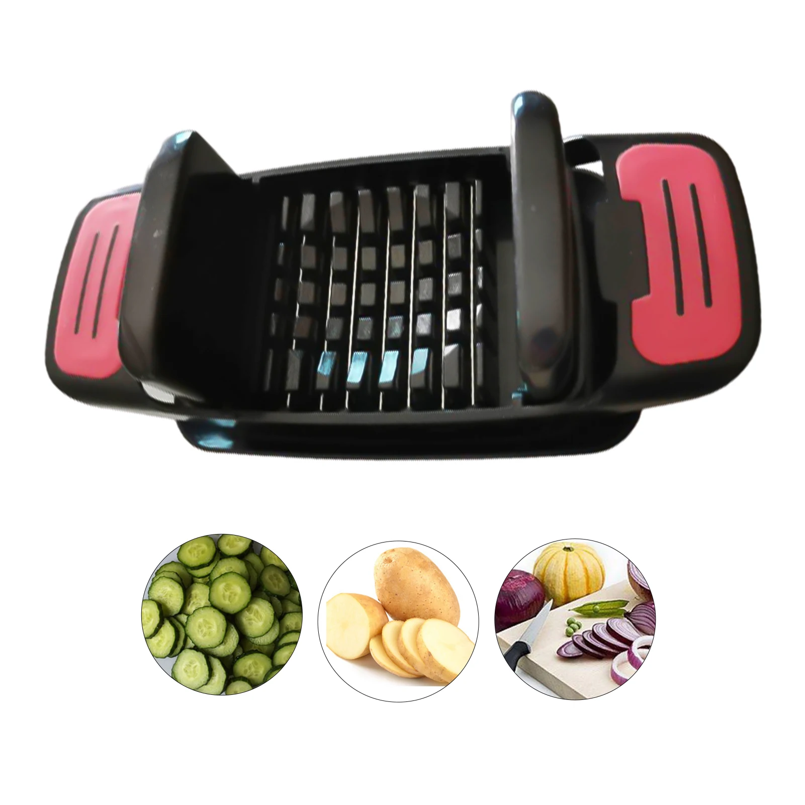 Kitchen Multifunctional Convenient Practical Durable Safety Tomato Onion Cutter Vegetable Slicer Dicer Food Chopper