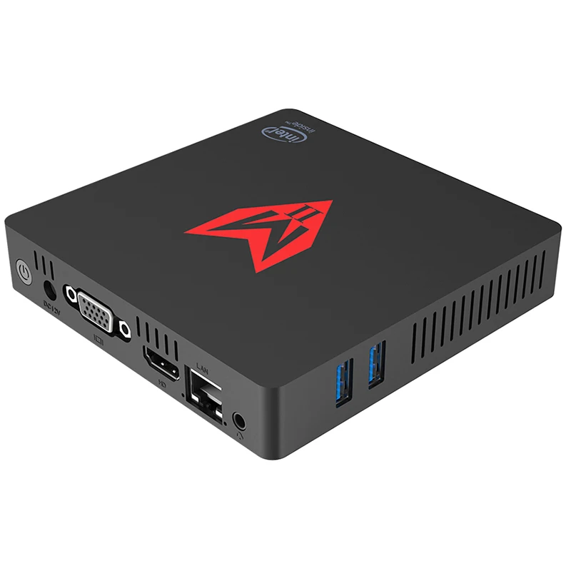 MII-V Intel Apollo Lake J3355 Мини ПК Intel HD Graphics 500 2,4G 5,8 GHz WiFi 1000Mbps USB3.0 BT4.0 поддержка 4K 30Hz 4GB 64GB
