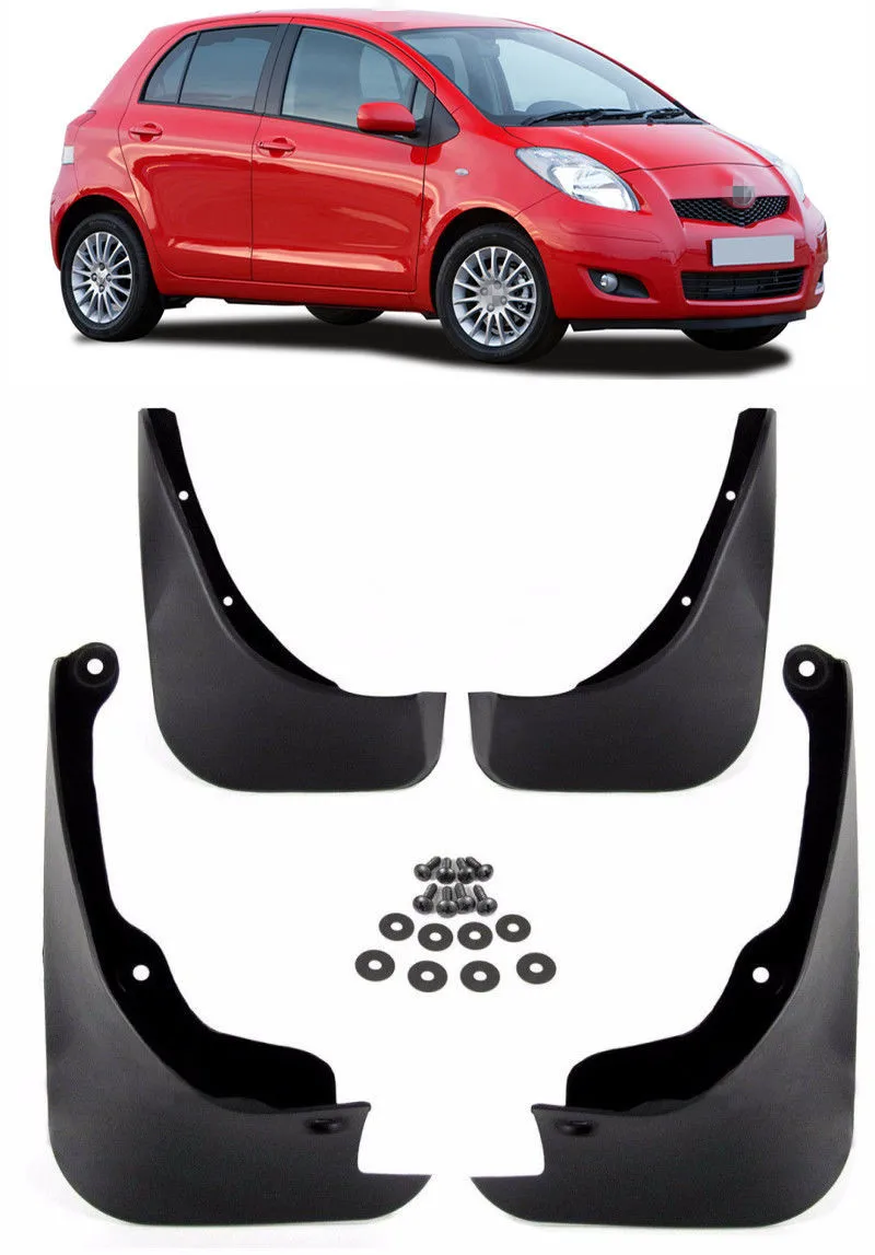 Новое качество OE Брызговики PT76952090 подходит для 2006 2011 Toyota Yaris Vitz