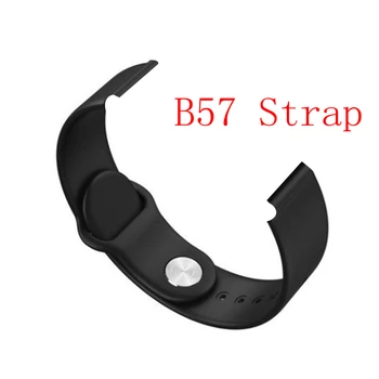 

B57 Strap Silicon Smart Watch Band Black Pink White As the original Quality