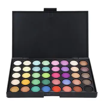 

40 Colors Cosmetic Matte Eyeshadow Cream Eye Shadow Makeup Palette Shimmer Set Lasting Waterproof Smoky Sequin Eye Makeup TSLM1