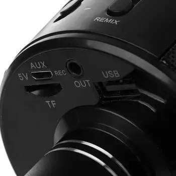 

Condenser Condenser Karaoke Microphone Magnetic Wireless Bluetooth Speaker Rechargeable U Disk TF Card Handheld KTV Speakers