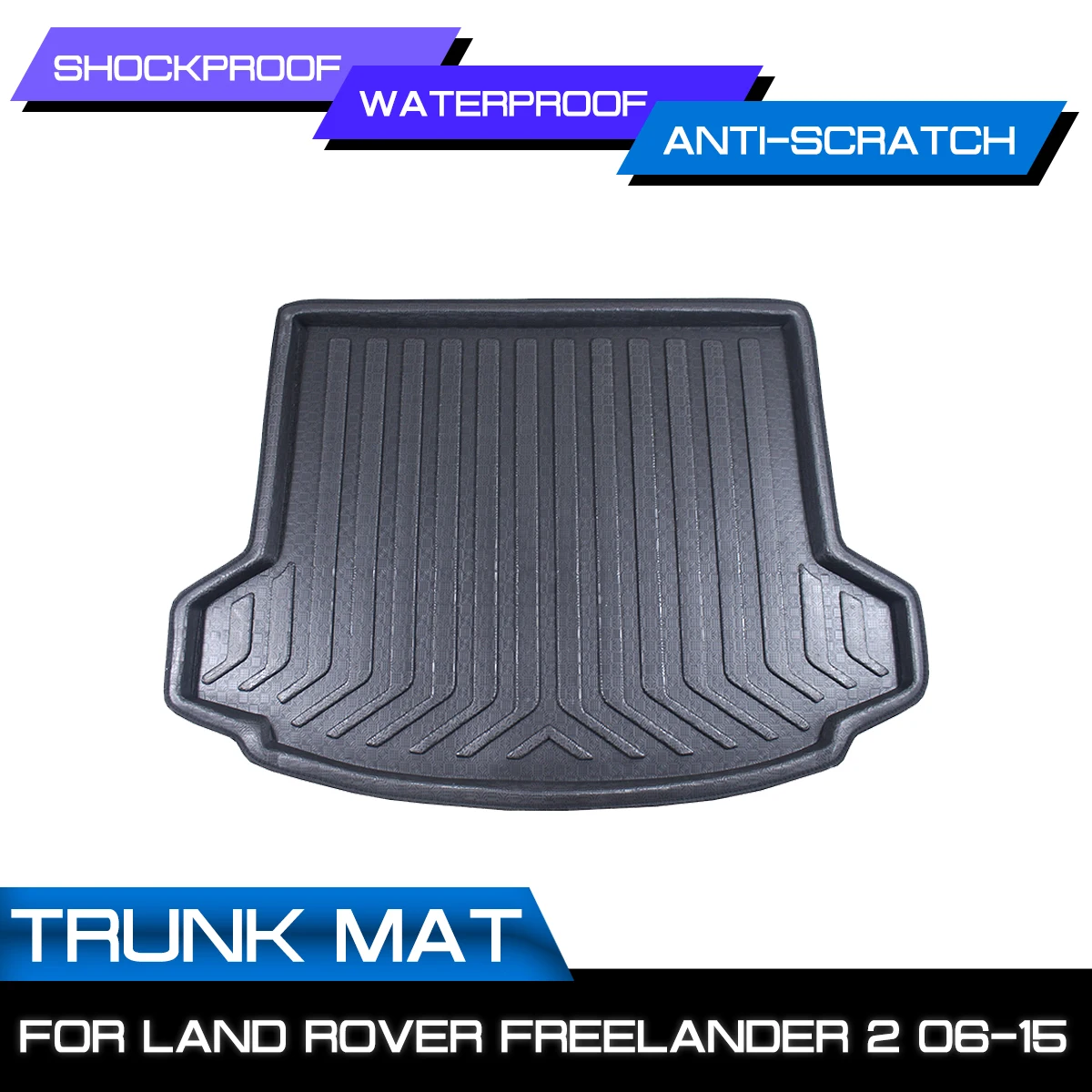 Напольный коврик для заднего багажника автомобиля противогрязевой Land Rover Freelander 2