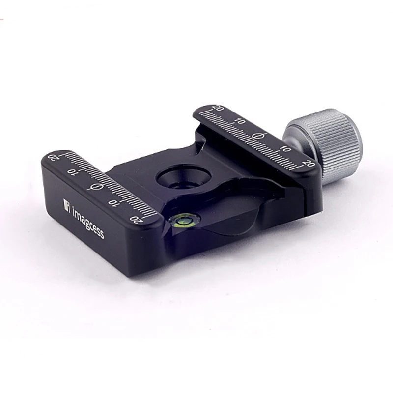 

IMAGCESS Quick Release Plate Clamp Aluminum Alloy Camera Mount Adapter 3/8 Compatible with all AS quick release boards