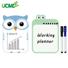 2 шт., размер А5, магнитная наклейка на холодильник, школьные доски для рисования, наклейки на стену, s для детей, домашний офис, сухие стираемые доски