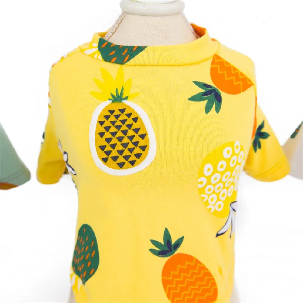 Fruit Design Summer Dress For Dog Pet Clothes Wedding Dress Skirt Puppy Small Dog Clothing Spring Fashion Jean Pet Clothes XS-XL (8)