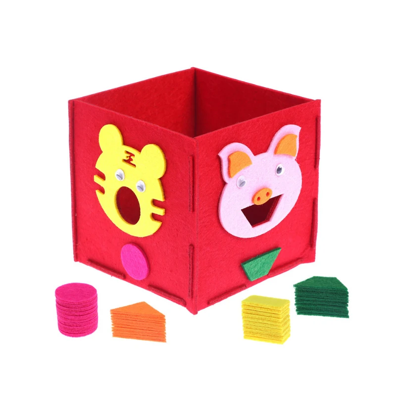  Sz Steam Cute Animal DIY Non-woven Cloth Craft Felt Handwork Material Puzzle Handmade DIY Non-Woven - 4000265720665
