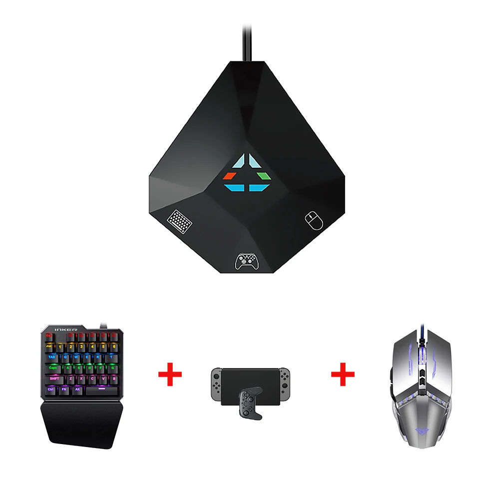 2020 Keyboard Mouse Converter Mobile Gamepad Controller Adapter For SWITCH PS4/PS3/XBOX ONE/360 Game Accessories | Электроника