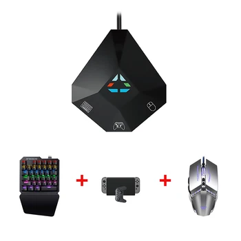 

2020 Keyboard Mouse Converter Mobile Gamepad Controller Adapter For SWITCH For PS4/PS3/XBOX ONE/360 Game Accessories