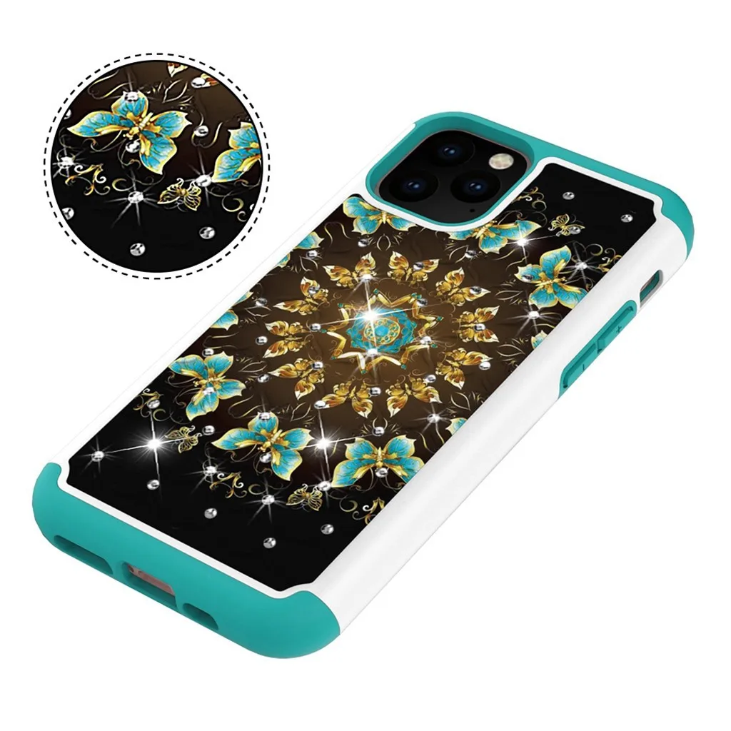 Dream Crystal Style Phone Case For iPhone 11Pro Max Dirt-resistant Slim Fashion Soft Cases Shockproof Dust-proof Phone Case