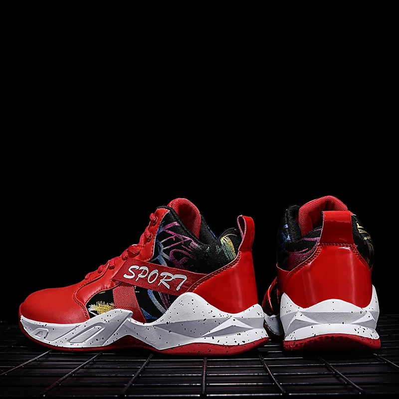 Осенняя популярная мужская баскетбольная обувь кроссовки Jordans удобная резиновая подошва Спорт на открытом воздухе Lebron Обувь zapatillas hombre