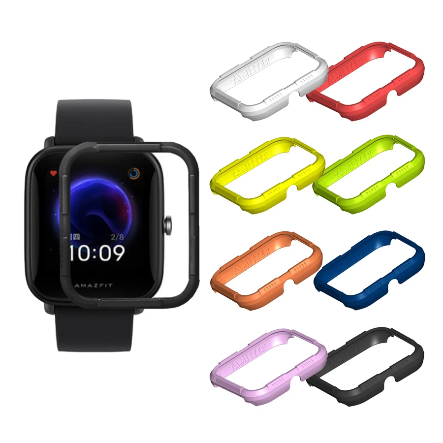 Тонкий жесткий защитный чехол из поликарбоната для Amazfit Bip U защитная рамка Xiaomi Huami