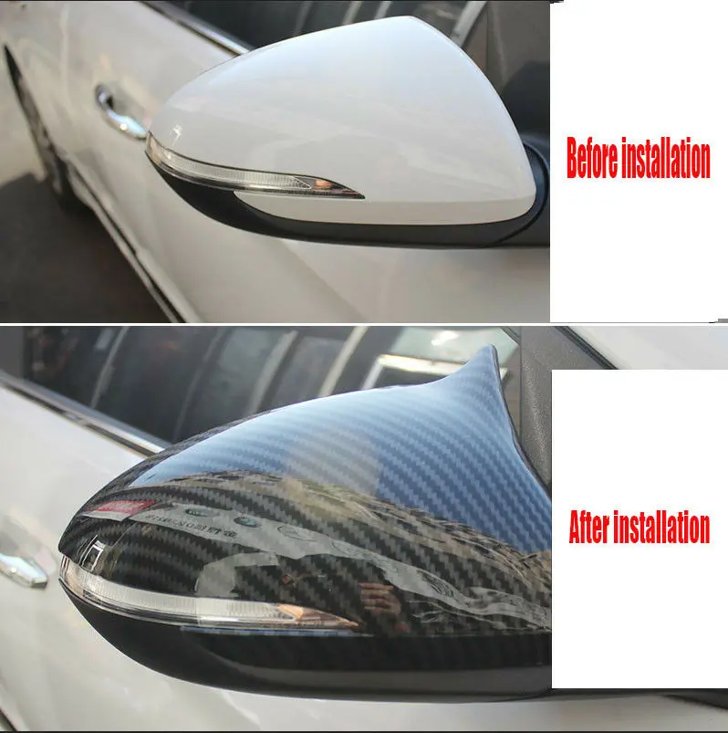 Зеркало заднего вида из углеродного волокна, аксессуары для автомобиля, модификация автомобиля для hyundai Elantra Avante 2917 018