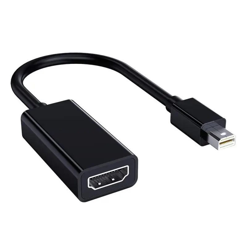 Мини кабель DP-HDMI с четким разрешением короткий Шнур адаптер 20 см для Apple для Macbook