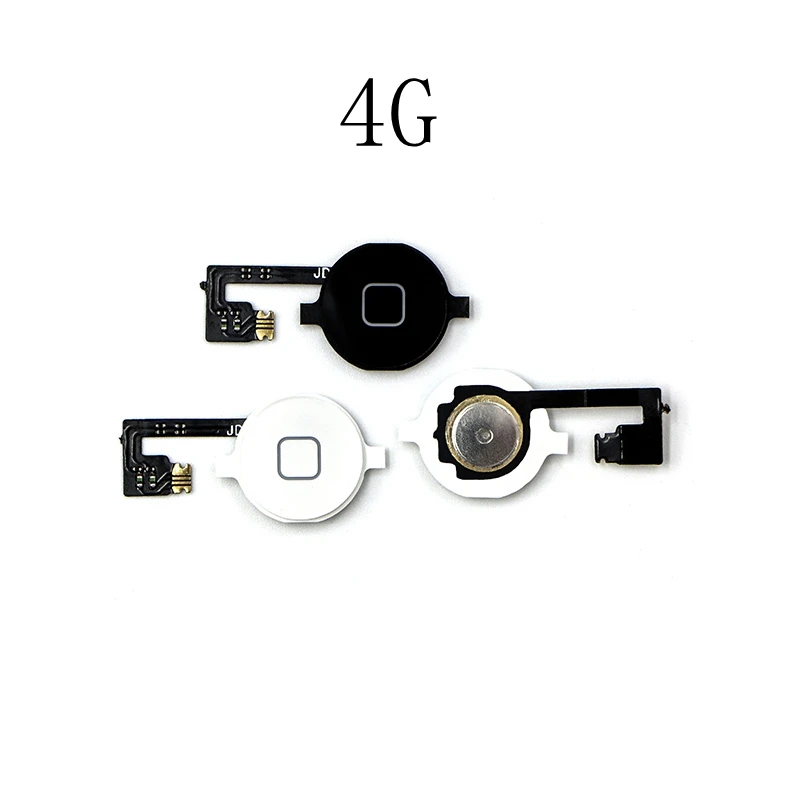 Leoleo белый/черный/золотой/розовый для iPhone 7 Plus 7 7G кнопка Home с гибким кабелем для iPhone 7+ домашний ключ в сборе без TOUCH ID