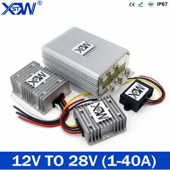 

12V to 28V DC to DC Step Up Boost Power Converter 28V DC Stabilizer 1A 3A 5A 8A 20A 40A Output Power Supply Transfomer CE ROSH