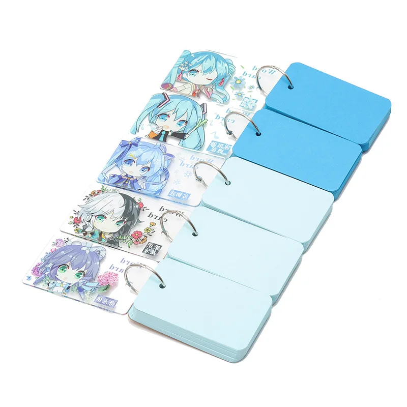 Luo Tianyi Vocabulary Book Student Memories Portable Blank Card with Word Card Surrounding