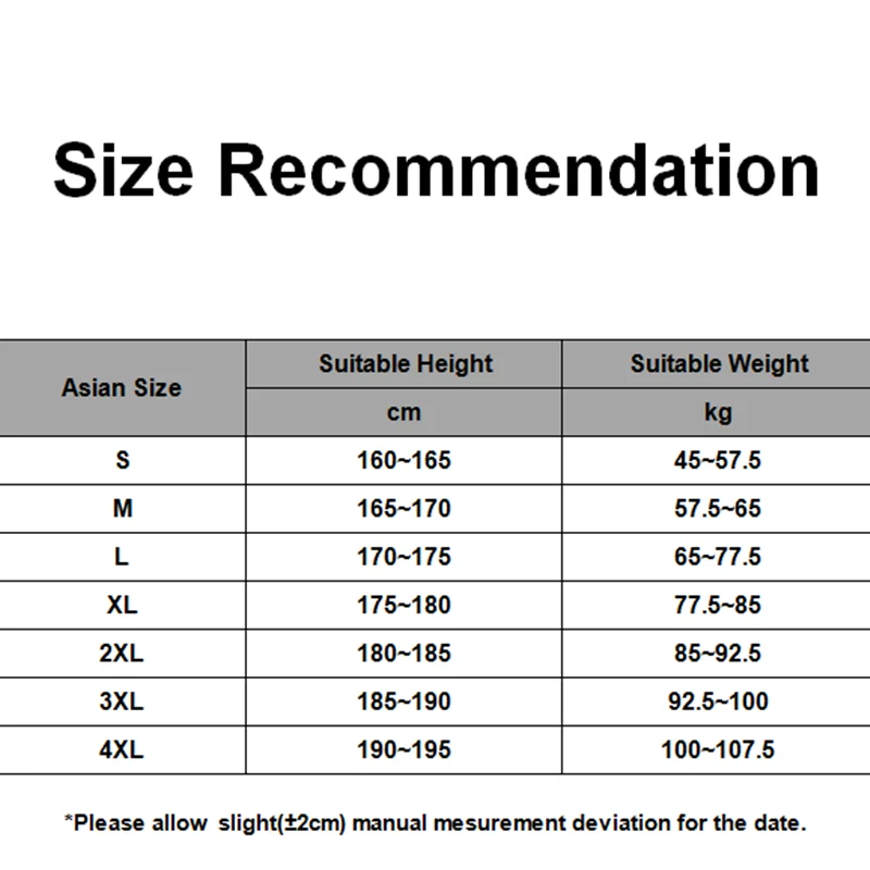 S-4XL