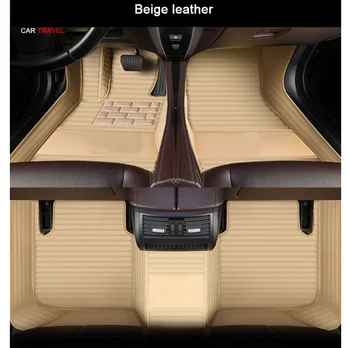 

Custom car floor mats for Ford escort fiesta mondeo Focus Fiesta Edge Explorer Taurus S-MAX F150 Everest mustang accessories