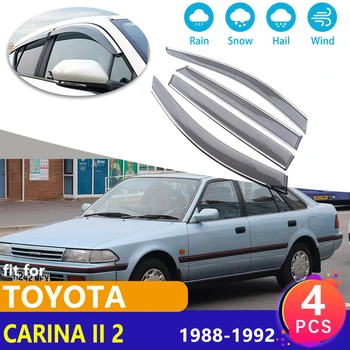 online Janela Defletores Viseira Ventilação Toldos Abrigos Guarda Acessórios Do Carro Para Toyota Carina 2 Ii Corona T170 1988 1989 1990 1991 1992
