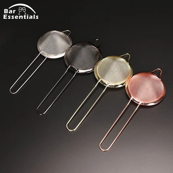 

304 Stainless Steel Conical Cocktail Sieve Great For Removing Bits From Juice Julep Strainer
