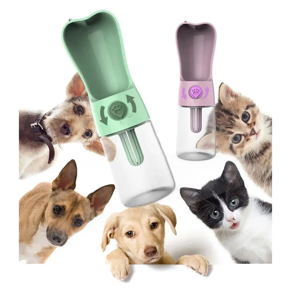 250 мл новейшая для домашних собак, кошек, бутылка для воды, портативная кормушка, контейнер для питьевой воды, маленькие собаки, большие товары для домашних животных, чашки для путешествий на открытом воздухе