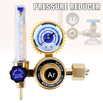 

Argon CO2 Pressures Reducer Flowmeter Shock Absorption Welding Gauge Argon Regulator TN99