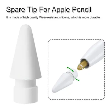 

Spare Nib For Apple Pencil Tip Replacement Stylus Touchscreen Pen iPad Pro Generation Universal