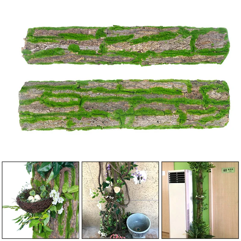 

Bark Fake Bark Moss Garden Patio Landscape Simulation Tree Decoration Artificial