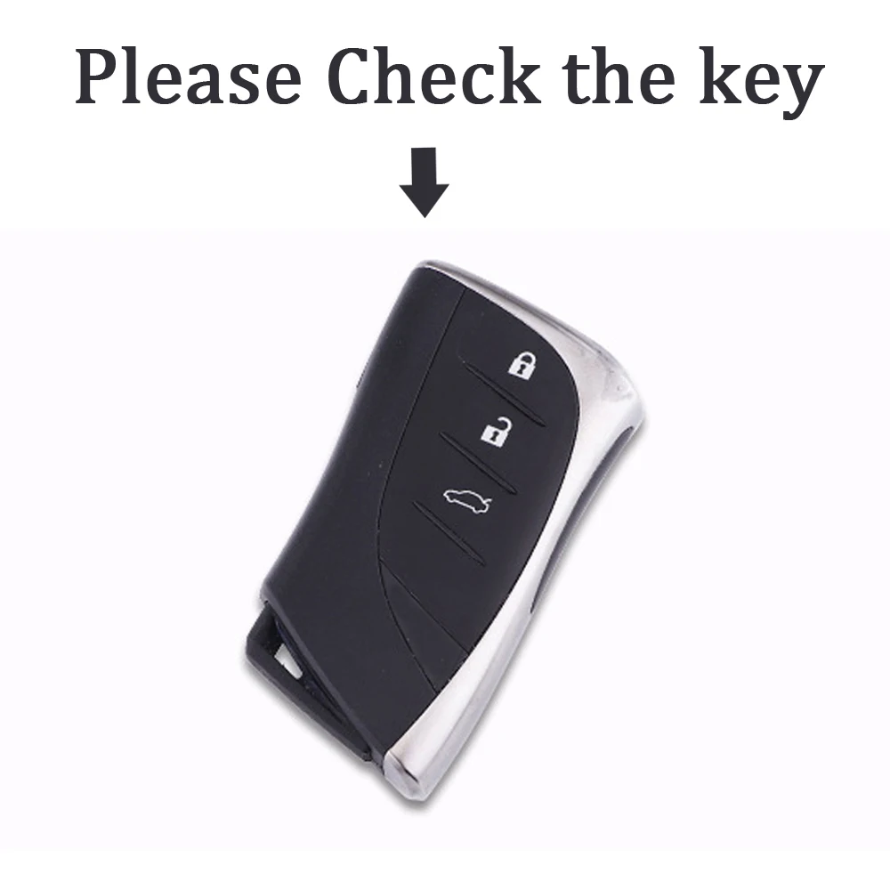 Чехол для ключей автомобиля из ТПУ с 3 кнопками для Lexus UX200 UX250h ES200 ES300h ES350 US200 US260h защита для ключей